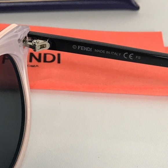 Fendi ff 0254 Glasses Roma Prescription Dark Lens Sunglasses Frame Replacement - Picture 6 of 12